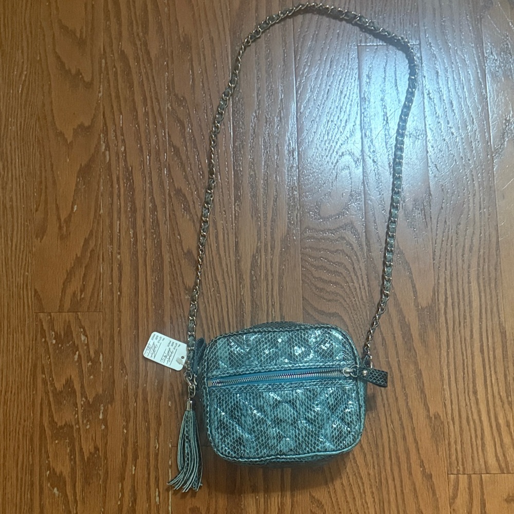Stylish Blue Crossbody Bag